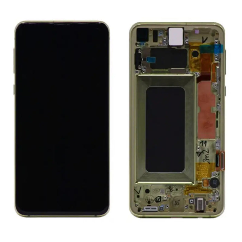 Galaxy S10e Gelb OLED Display Bildschirm - SM-G970F / GH82-18852G / GH82-18836G (Refurbished)