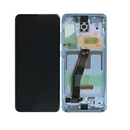 Galaxy S20 / Galaxy S20 5G Cloud Blau OLED Display Bildschirm - SM-G981 / GH82-22131D / GH82-22123D (Service Pack)