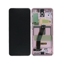 Galaxy S20 / Galaxy S20 5G Cloud Rosa OLED Display Bildschirm - SM-G981 / GH82-22131C / GH82-22123C (Service Pack)