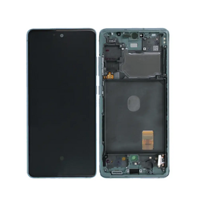 Galaxy S20 FE / Galaxy S20 FE 5G Cloud Mint OLED Display Bildschirm - SM-G780-NF / GH82-24219D / GH82-24220D GH82-24214D / GH82-24215D (Service Pack)