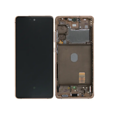 Galaxy S20 FE / Galaxy S20 FE 5G Cloud Orange OLED Display Bildschirm - SM-G780-NF / GH82-24219F / GH82-24220F / GH82-24214F / GH82-24215F (Service Pack)