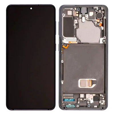 Galaxy S21 Phantom Grau OLED Display Bildschirm - SM-G991B / GH82-24544A (Service Pack)