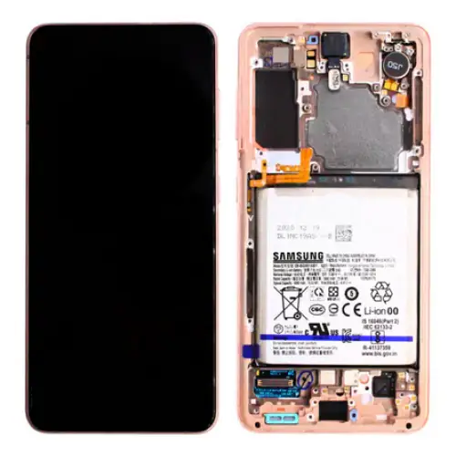 Galaxy S21 Phantom Violet OLED (including Batterie - Akku) Touchscreen - SM-G991B / GH82-24716B / GH82-24718B