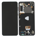 Galaxy S21 Plus Phantom Schwarz OLED Display Bildschirm - SM-G996B / GH82-24553A / GH82-24554A (Service Pack)