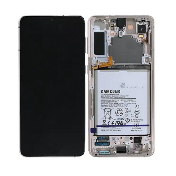 Galaxy S21 Plus Phantom Violet OLED (including Batterie - Akku) Touchscreen - SM-G996B / GH82-24555B / GH82-24744B (Service Pack)