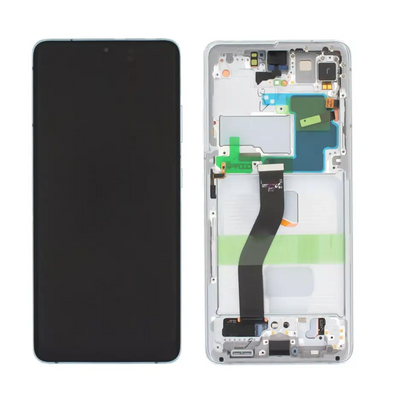 Galaxy S21 Ultra Phantom Silber OLED Display Bildschirm - SM-G998B / GH82-26035B / GH82-26036B (Service Pack)