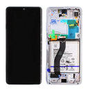 Galaxy S21 Ultra Phantom Silber OLED (including Batterie - Akku) Touchscreen - SM-G998B / GH82-24591B / GH82-24589B / GH82-24925B / GH82-24590B (Service Pack)