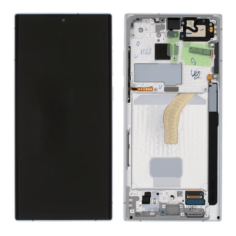 Galaxy S22 Ultra Weiß OLED Display Bildschirm – SM-G908B / GH82-27488C / GH82-27489C (Service Pack)