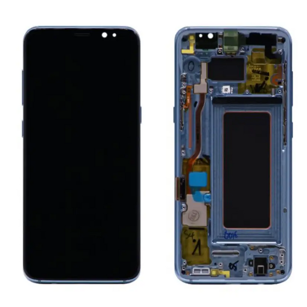 Galaxy S8 Blau OLED Display Bildschirm - SM-G950 / GH97-20457D / GH97-20473D (Service Pack)
