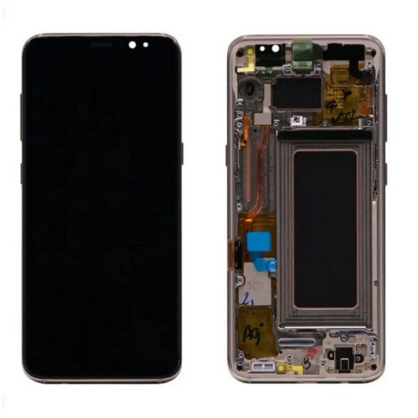 Galaxy S8 Gold OLED Display Bildschirm - SM-G950 / GH97-20457F / GH97-20473F (Service Pack)