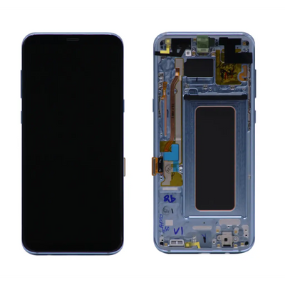 Galaxy S8 Plus Blau OLED Display Bildschirm - SM-G955 / GH97-20470D / GH97-20564D (Service Pack)