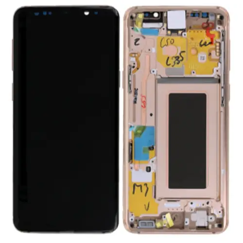 Galaxy S9 Gold OLED Display Bildschirm - SM-G960F / GH97-21696E / GH97-21697E (Service Pack)
