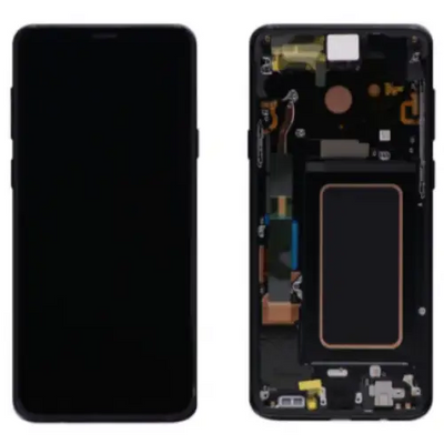 Galaxy S9 Plus Schwarz OLED Display Bildschirm - SM-G965F / GH97-21691A / GH97-21692A (Service Pack)