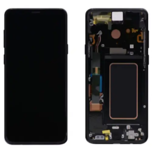 Galaxy S9 Plus Schwarz OLED Display Bildschirm - SM-G965F / GH97-21691A / GH97-21692A (Service Pack)
