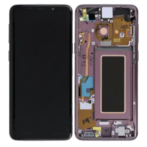 Galaxy S9 Violett OLED Display Bildschirm - SM-G960F / GH97-21696B / GH97-21697B (Refurbished)