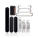 Hard Buttons - Harte Tasten (Power/Volume/Switch) Kompatibel für iPhone 14 Pro / 14 Pro Max (Weltraum Schwarz)