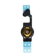 Home Button mit Flex Kabel Kompatibel für iPhone 5 (Weiß) -