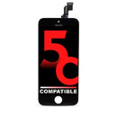 iPhone 5C Kompatibel LCD Assembly Display Bildschirm Schwarz