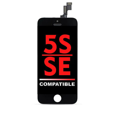 iPhone 5S / iPhone SE (2016) Kompatibel LCD Assembly Display Bildschirm Schwarz