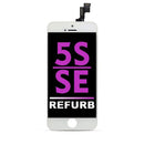 iPhone 5S / iPhone SE (2016) Refurbished LCD Assembly Display Bildschirm Weiß