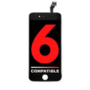 iPhone 6 Kompatibel LCD Assembly Display Bildschirm Schwarz