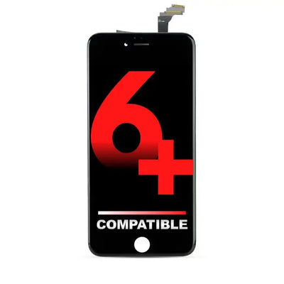 iPhone 6 Plus Kompatibel LCD Assembly Display Bildschirm Schwarz