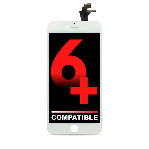 iPhone 6 Plus Kompatibel LCD Assembly Display Bildschirm Weiß