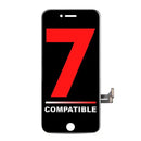 iPhone 7 Kompatibel LCD Assembly Display Bildschirm Schwarz