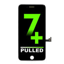 iPhone 7 Plus Pulled LCD Assembly Display Bildschirm Schwarz DTP/C3F (LG)