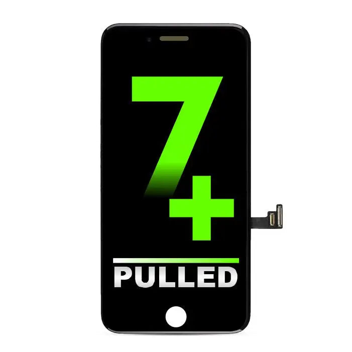 iPhone 7 Plus Pulled LCD Assembly Display Bildschirm Schwarz DTP/C3F (LG)