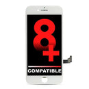 iPhone 8 Plus Kompatibel LCD Assembly Display Bildschirm Weiß