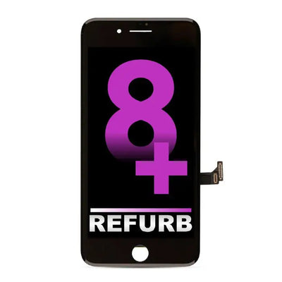 iPhone 8 Plus Refurbished LCD Assembly Display Bildschirm Schwarz DTP/C3F (LG)
