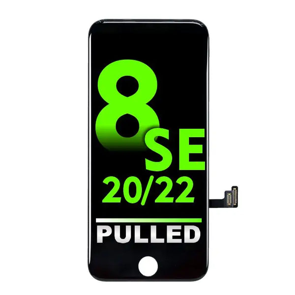 iPhone 8 / iPhone SE (2020/2022) Pulled LCD Assembly Display Bildschirm Schwarz