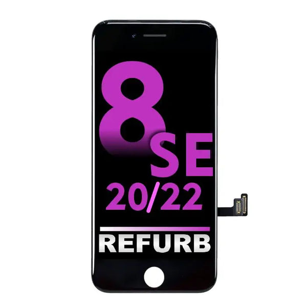 iPhone 8 / iPhone SE (2020/2022) Refurbished LCD Assembly Display Bildschirm Schwarz