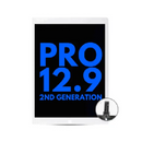 LCD Assembly Display Bildschirm mit Touchscreen Glas - Digitizer & Daughter Board Flex Pre-Installed für iPad Pro 12.9" (2nd Gen / 2017)