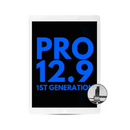 LCD Assembly Display Bildschirm mit Touchscreen Glas - Digitizer & Daughter Board Flex Pre-Installed für iPad Pro 12.9" (1st Gen / 2015) (Weiß)