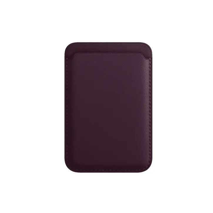 Magnetische Leder Wallet Mit MagSafe - Braun