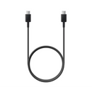 Samsung - (1.0m) Type-C/Type-C USB USB Kabel - Schwarz