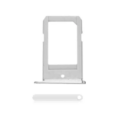 Sim Card Tray für Samsung Galaxy S6 Edge (Silber) - Sim Tray