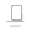 Sim Card Tray für Samsung Galaxy S6 (Silber) - Sim Tray