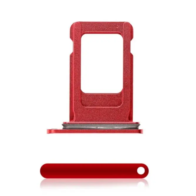 SIM Card Tray Kompatibel für iPhone XR (Rot) - Sim Tray