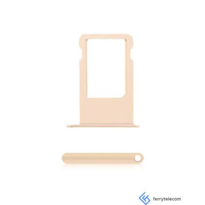 Sim Tray Karten Kompatibel für iPhone 6 Plus (Gold) - Sim