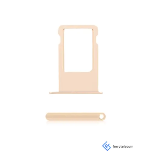 Sim Tray Karten Kompatibel für iPhone 6 Plus (Gold) - Sim