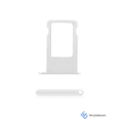Sim Tray Karten Kompatibel für iPhone 6 Plus (Silber) - Sim