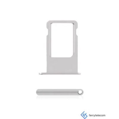 Sim Tray Karten Kompatibel für iPhone 6 Plus (Space Grau) -