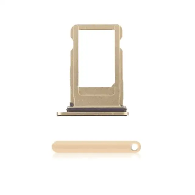 Sim Tray Karten Kompatibel für iPhone 8 Plus (Gold) - Sim