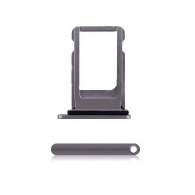 Sim Tray Karten Kompatibel für iPhone 8 Plus (Space Grau) -