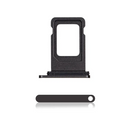 Single SIM Card Tray Kompatibel für iPhone 11 (Schwarz) -