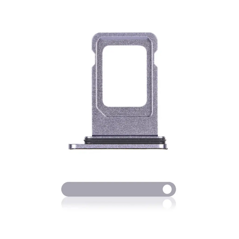 Single SIM Card Tray Kompatibel für iPhone 11 (Violett) -