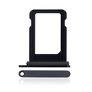 Single SIM Card Tray Kompatibel für iPhone 12 Mini (Schwarz)